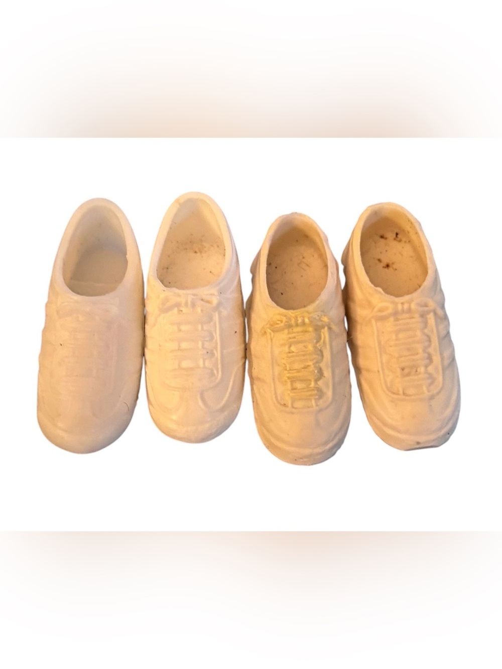 Barbie 80’s 90’s Lit 2 White Low Top Sneakers Collectible